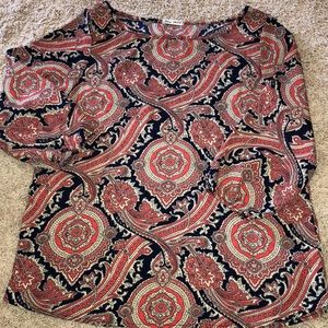 Patterned Blouse